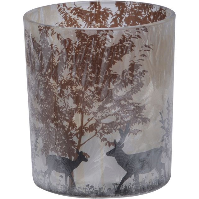SKOG Teelichthalter Wald / Hirsch
