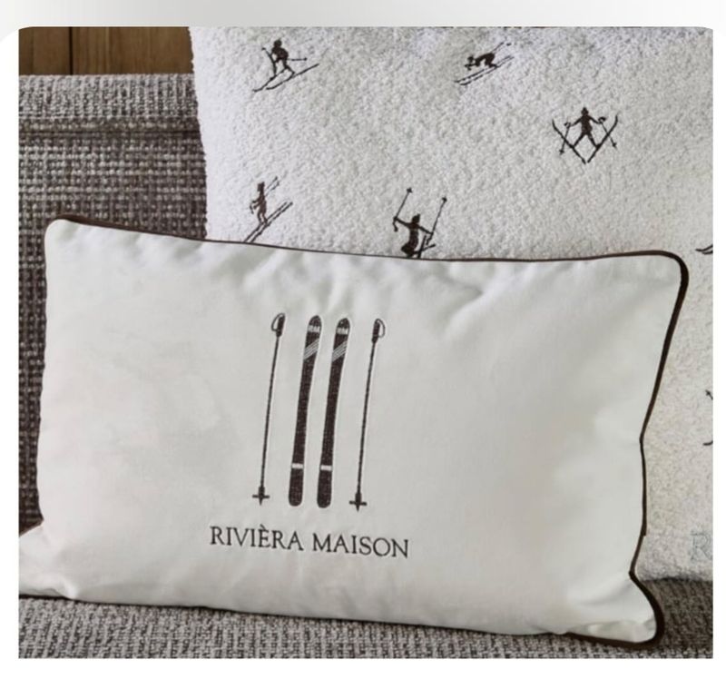 RM Ski Club Pillow Cover 50x30 RM Ski Club Pillow Cover 50x30