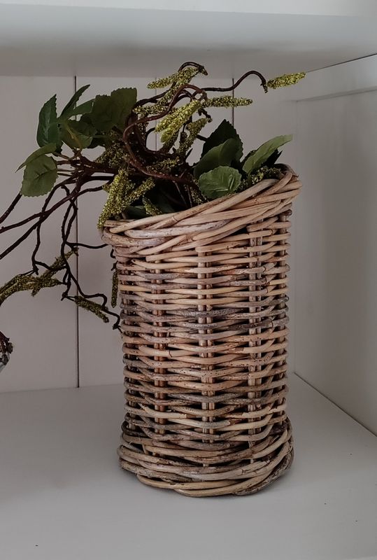 Rattan Becher / Stiftehalter Rattan Becher / Stiftehalter