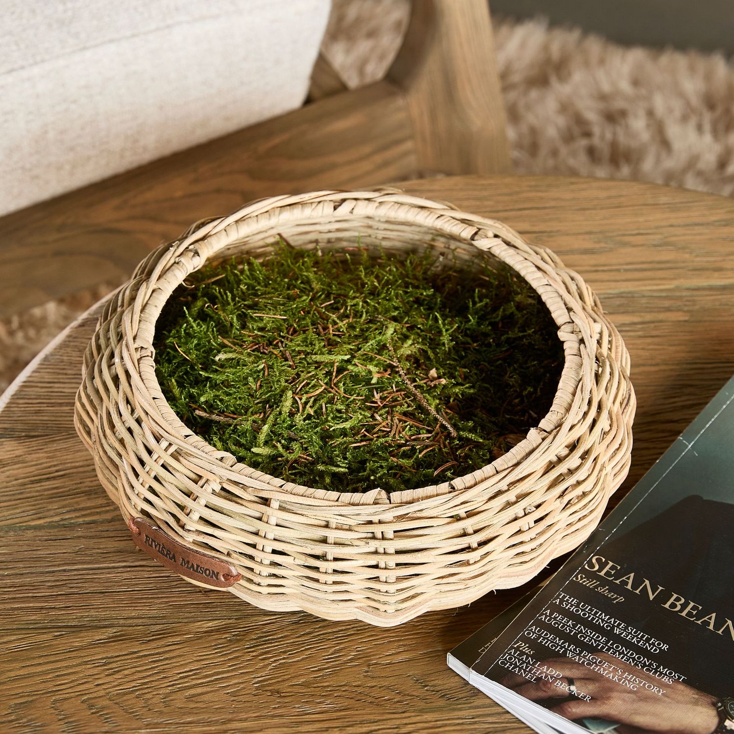 Rustic Rattan Aurea Tray S