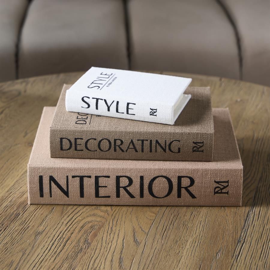 RM Interior Decorative Book Set of 3 (vorauss.KW33)