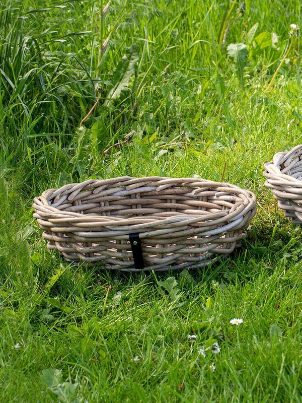 Rattan Tablett Schale Rattan Tablett Schale