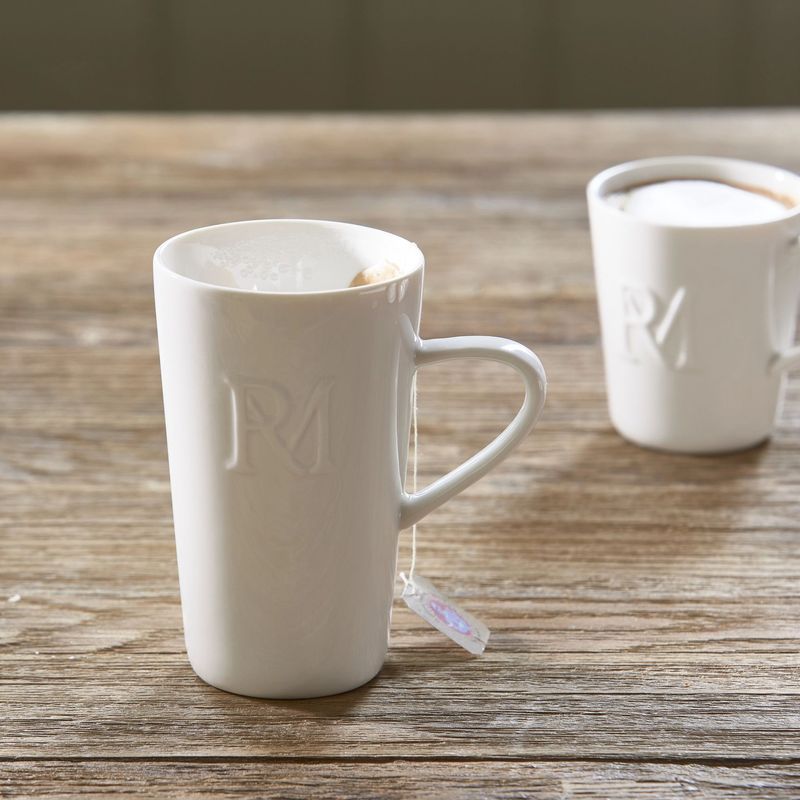 RM Monogram Tea Mug / Tasse