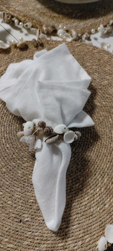 Napkinring / Serviettenring Muscheln 