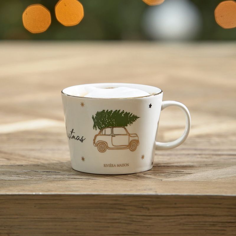 RM Driving Home For Christmas Mug - Becher Tasse