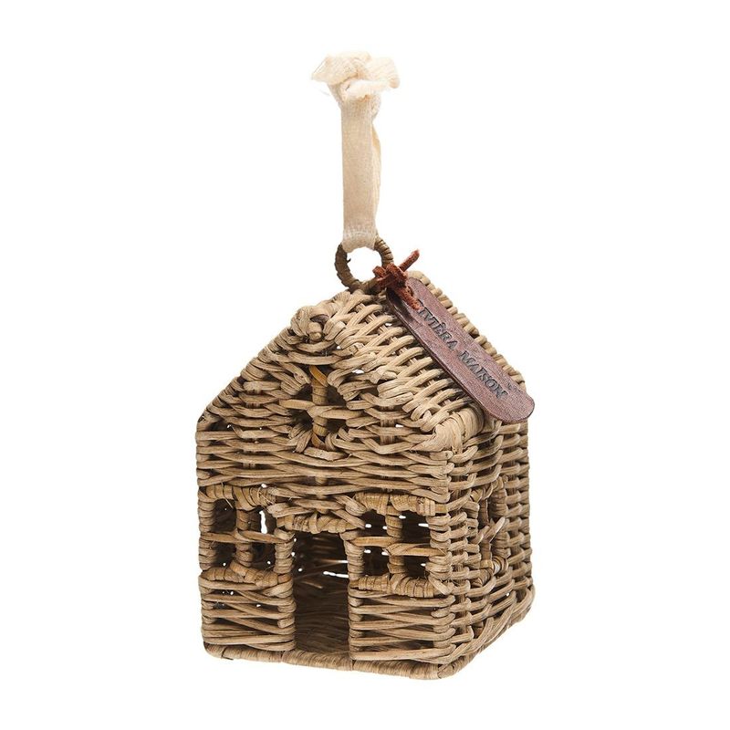Rustic Rattan House Ornament Rustic Rattan House Ornament