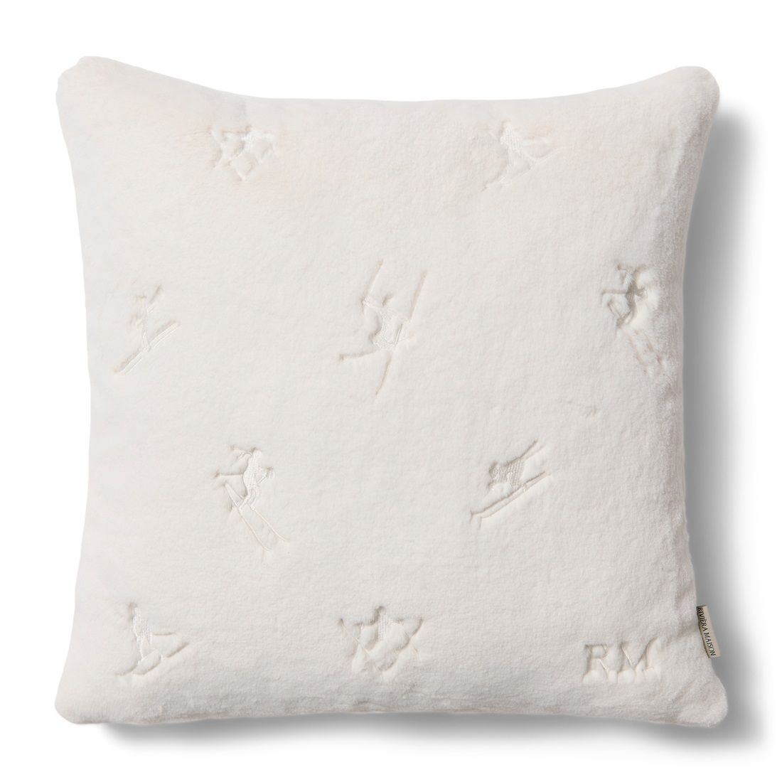 Aspen Mountain Faux Fur Pillow 50x50  / Kissen