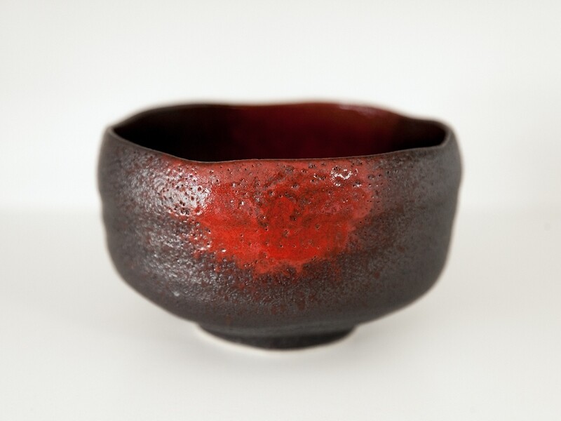 Matcha Schale "roter Fleck"