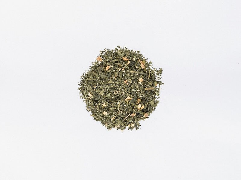 Bancha mit Ingwer und Zitronenverbene