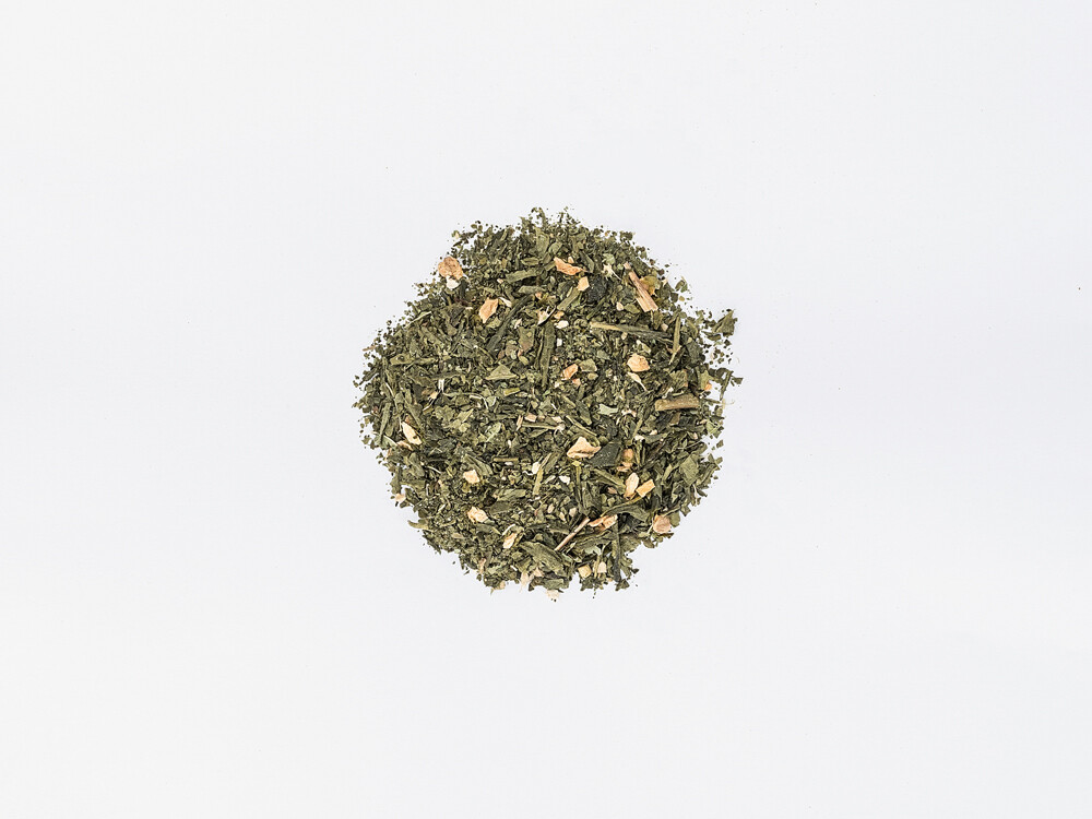 Bancha mit Ingwer und Zitronenverbene