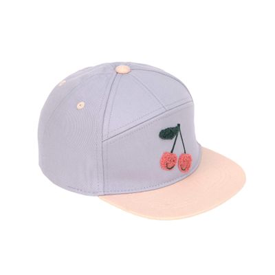 Kinder Base Cap &quot;Kirsche Lila&quot;