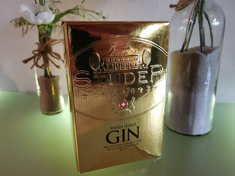 Swiss Gold GIN mit 22ct Gold Flitter