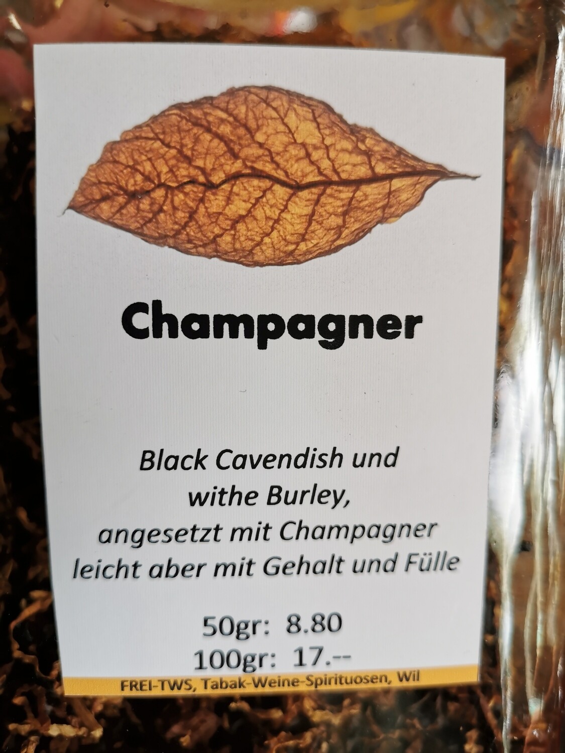 Pfeifentabak Champagner 50gr.
