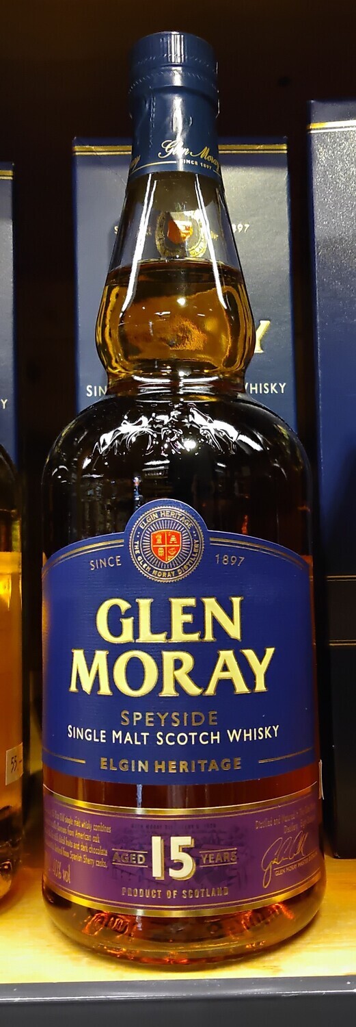Whisky Glen Moray 15Years old