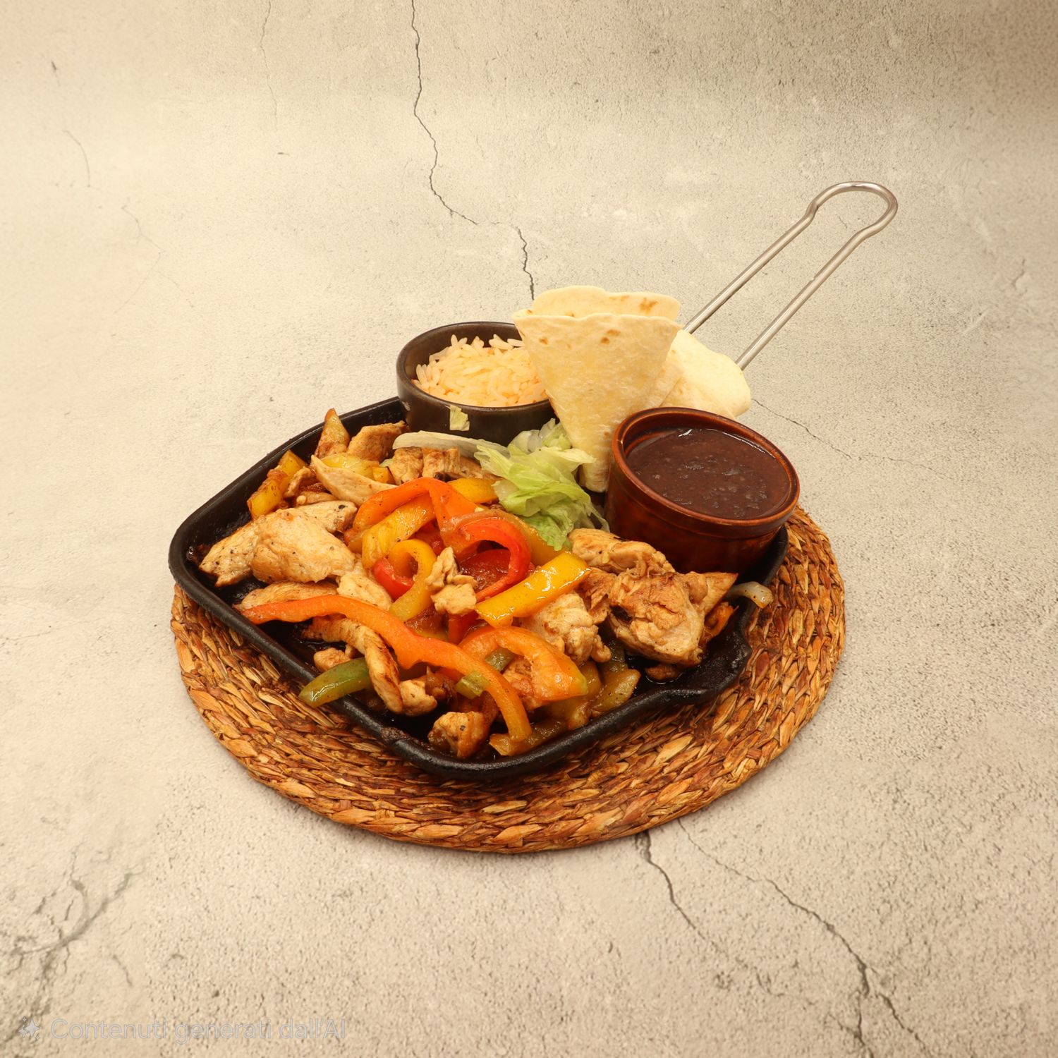 Fajitas de Pollo