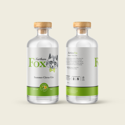 Northern Fox East Yorkshire Citrus Gin