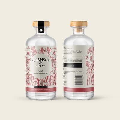 Fleur - Hibiscus and Rose Gin