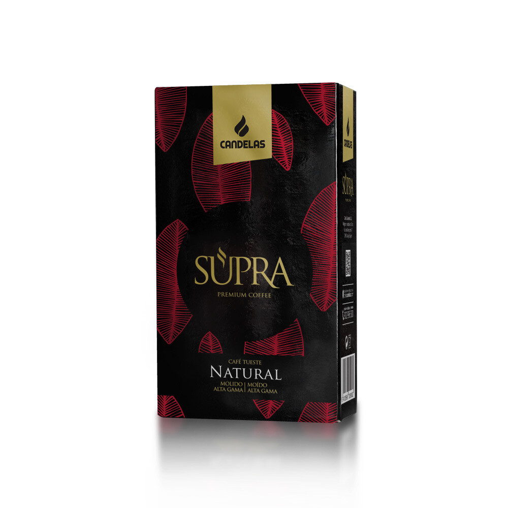 Supra natuurlijke gemalen koffie 250 gr