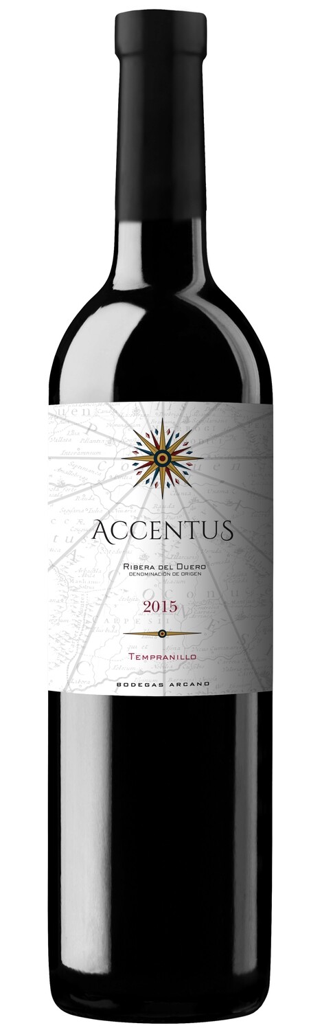 Accentus rode wijn 2015 / 14,5% / Doos 12 x  75 cl
