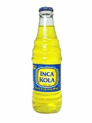 Inca Kola botella de vidrio de 300 ml / 24 x 300 ml.