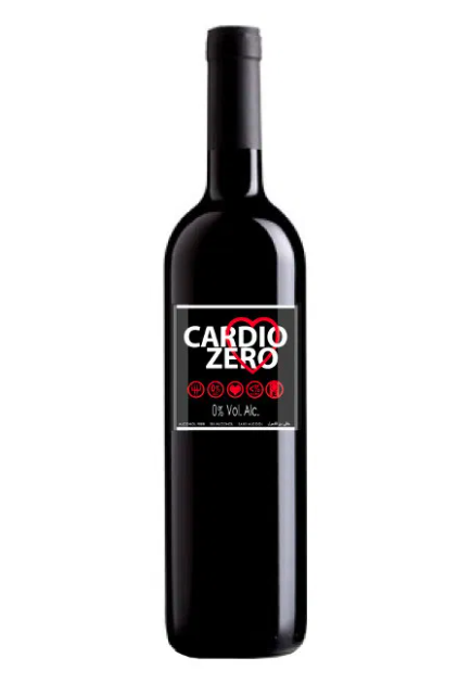 Alcoholvrij rode wijn Cardio Zero 6 x 75 cl