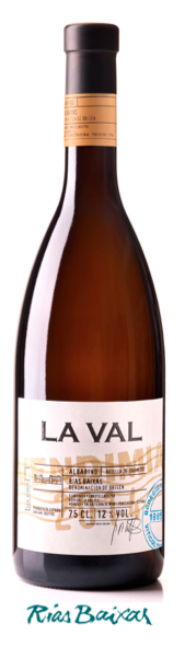 " LA VAL VENDIMIA " witte wijn Albariño  / 12% / 2014 / 12 x 75 cl