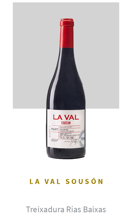 "LA VAL" rode wijn Sousón 2018 / 12 x 75 cl