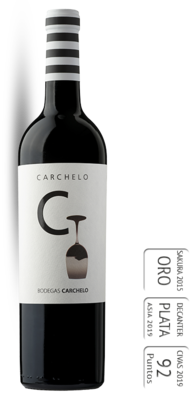 Carchelo rose wijn 14,5 % 2017 / 12 x 75 cl
