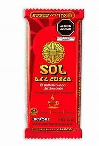 Chocolate Sol del Cuzco  con canela y Clavo  para taza (1 display 12 unidades de 90 Gram c/u)