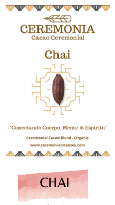 Ceremoniële Chai Cacao