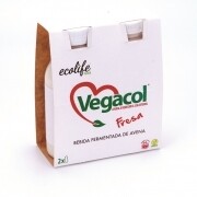 Yoghurt Vegacol Aardbei Pack 2 x 100 ml