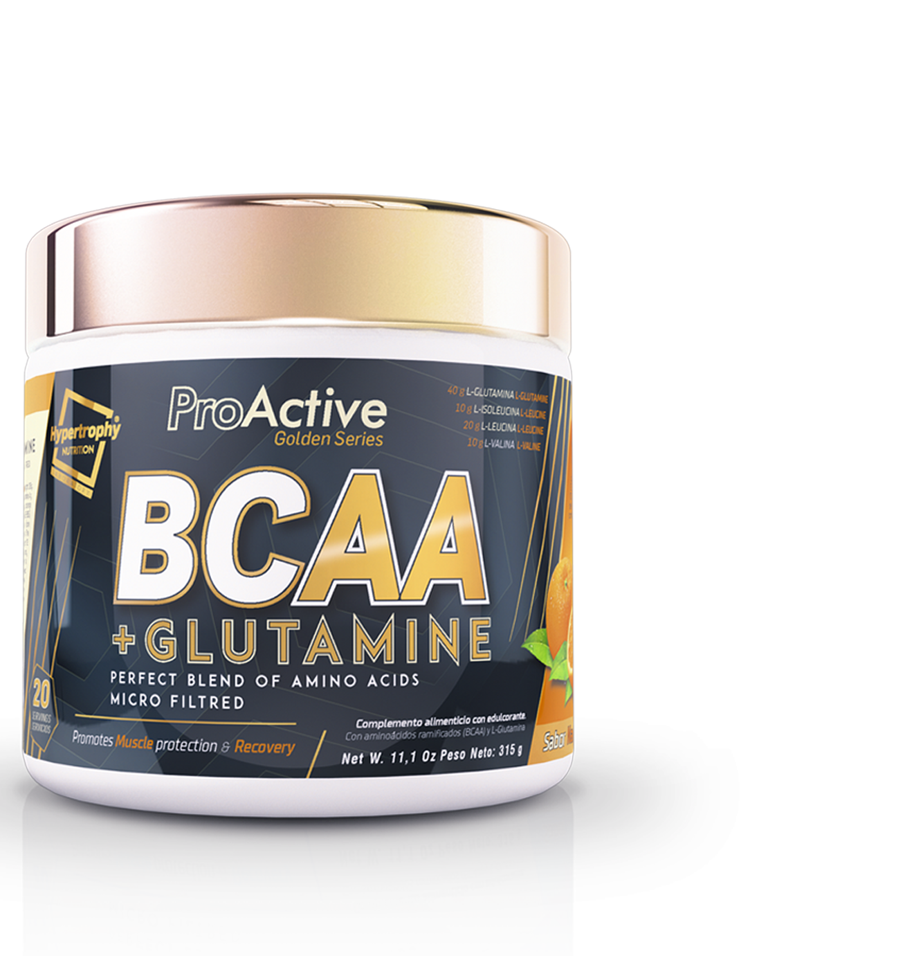 BCAA Powder + Glutamine 315 Gram