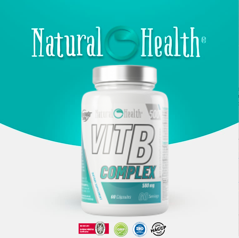 Vitamine B Complex 500 mg / 60 cap