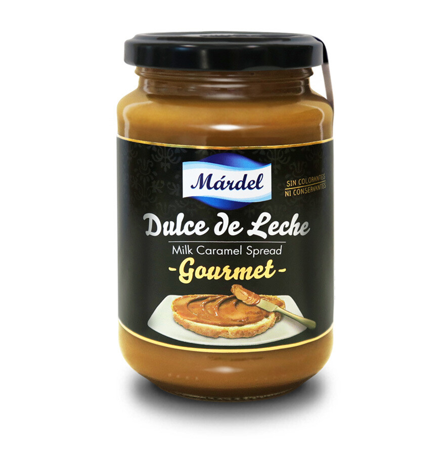 Dulce de Leche Mardel Gourmet / Doos 12 potes x 450 Gram c/u