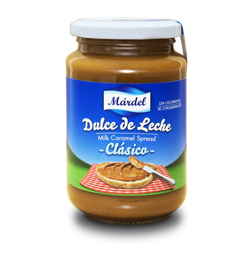 Dulce de Leche Mardel Clasico / Doos 12 potes x 450 Gram c/u