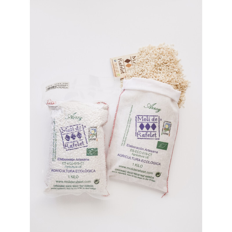 Biologische witte Rijst in vacuüm verpakt 5 kg