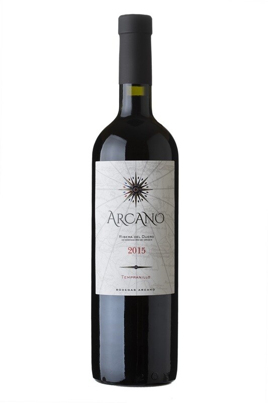 Biologische Arcano rode wijn 2015 / 14,5% / 75  cl