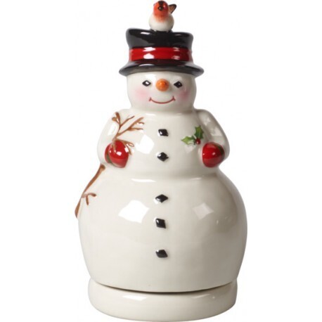 Villeroy &amp; Boch Nostalgic Melody Pupazzo di neve girevole