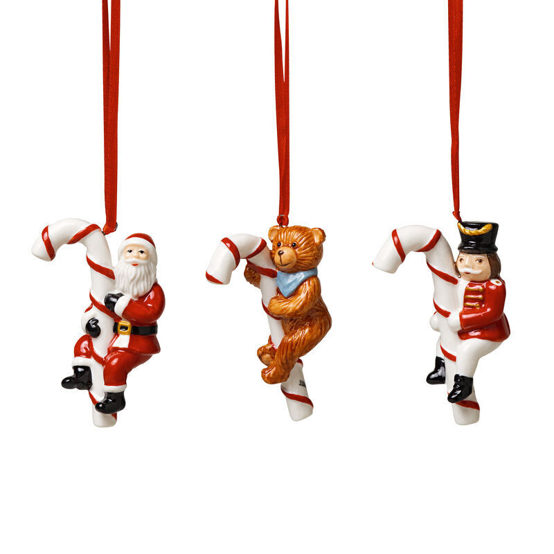 Villeroy &amp; Boch Nostalgic Ornament Ornamento bastoncino di zucchero 3pz