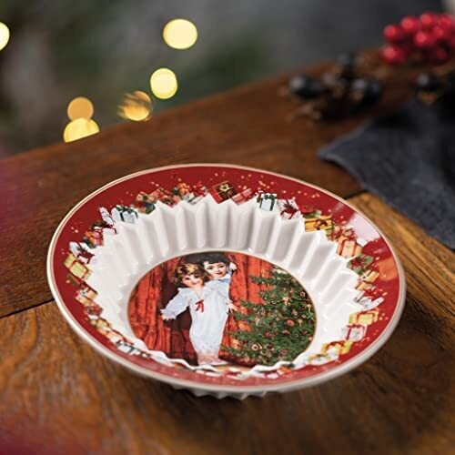 Villeroy &amp; Boch Toy’s Fantasy Ciotola piccola bambini che sbirciano dalla porta