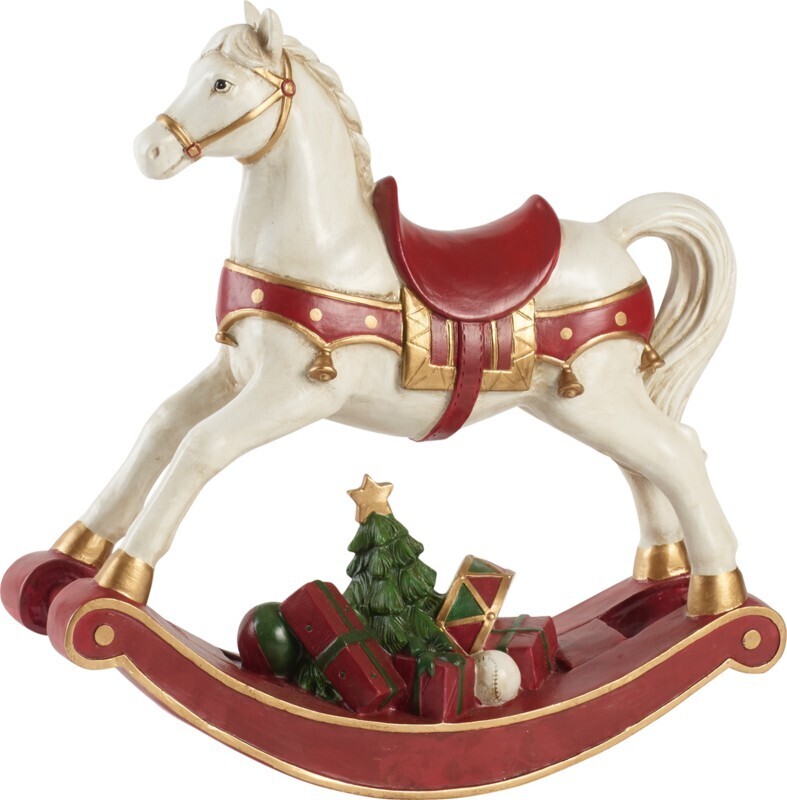 Villeroy &amp; Boch Winter Collage Cavallo a dondolo XL