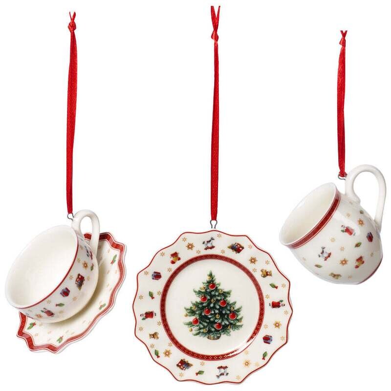 Villeroy &amp; Boch Toy’s Delight Decoration Ornamenti Servizio caffe 3 pz