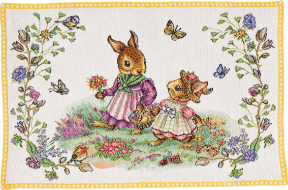 Villeroy &amp; Boch SPRING FANTASY Gobelin tovagliette prato fiorito