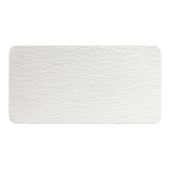 Villeroy &amp; Boch MANUFACTURE ROCK BLANC Piatto di portata rettangolare