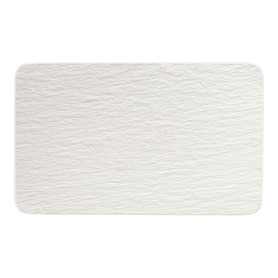 Villeroy &amp; Boch MANUFACTURE ROCK BLANC Piatto multifunzionale  rettangolare