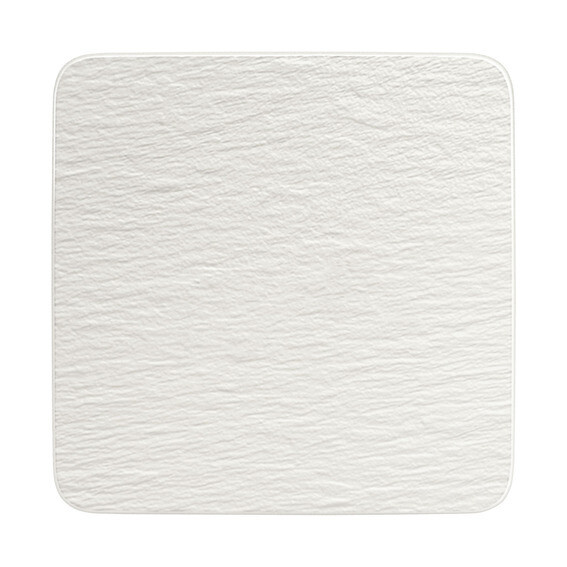 Villeroy &amp; Boch MANUFACTURE ROCK BLANC Piatto di portata/gourmet  quadrato