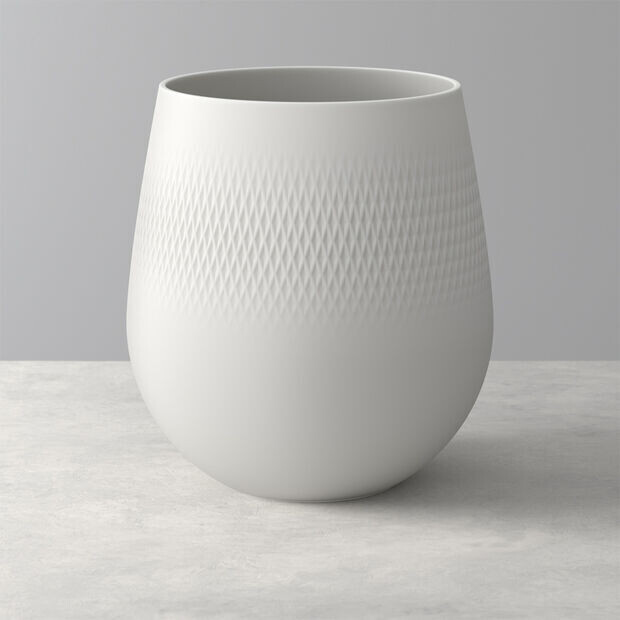 Villeroy &amp; Boch Manufacture rock blanc Vaso grande