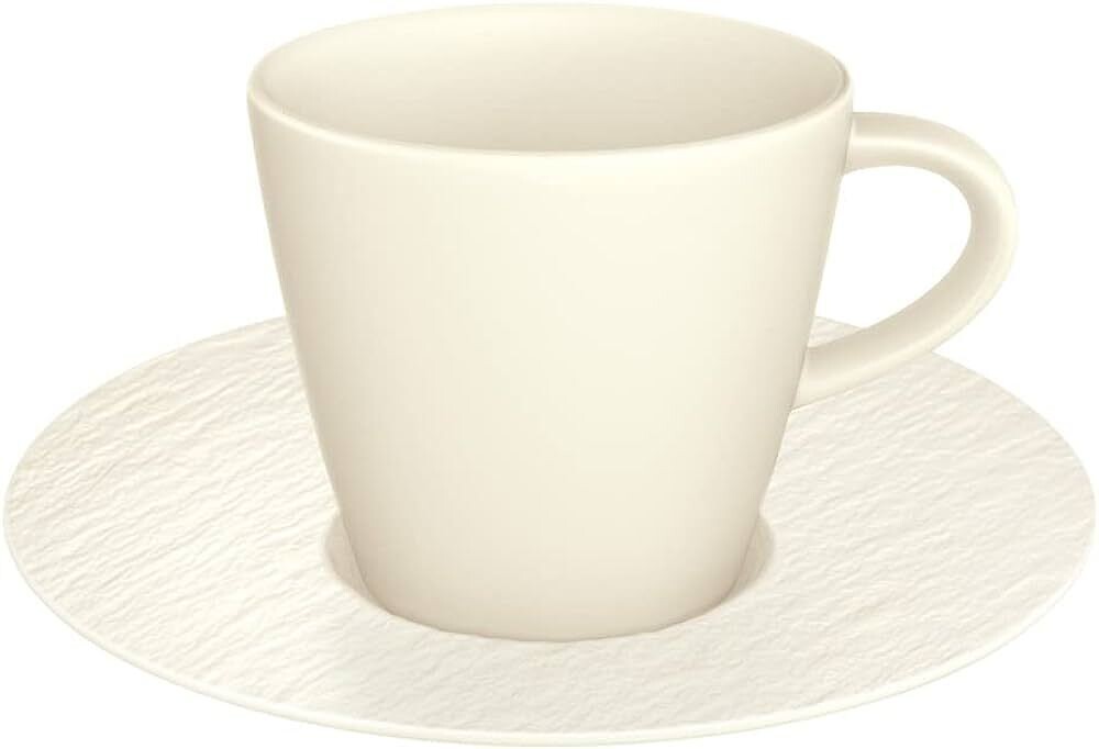 Villeroy &amp; Boch MANUFACTURE ROCK
BLANC
Tazza espresso con piattino 2pz.