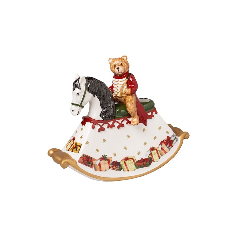 Villeroy &amp; Boch Christmas Toy’s Cavallo a dondolo