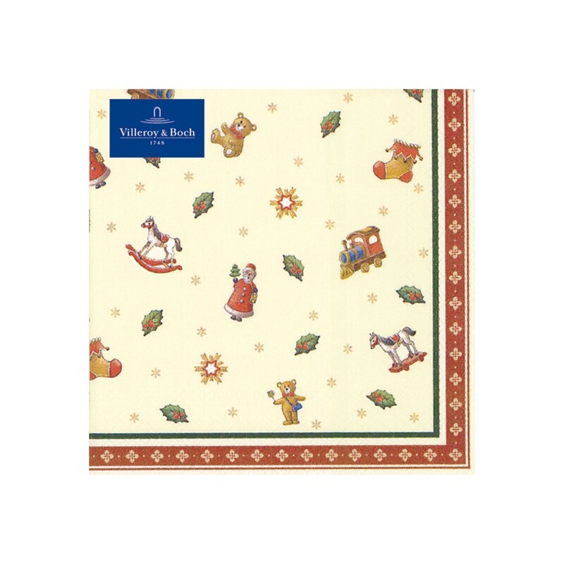 Villeroy &amp; Boch Winter Specials Tovaglioli di carta piccoli giocattoli 20 pz